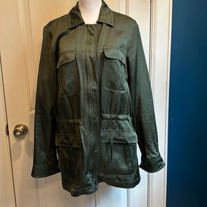 Worth New York Olive utility jacket